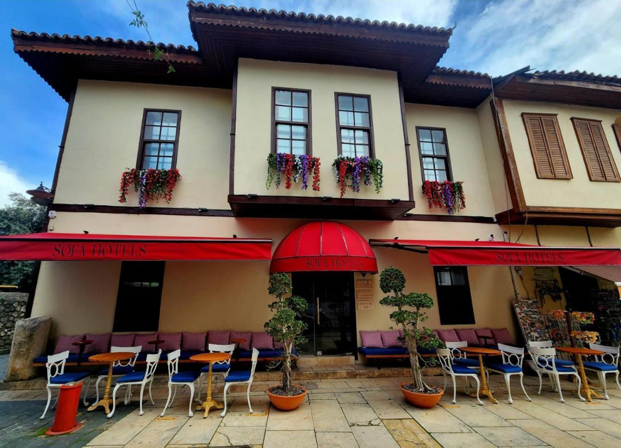 Sofa Hotels Kaleici Antalya Kültér fotó